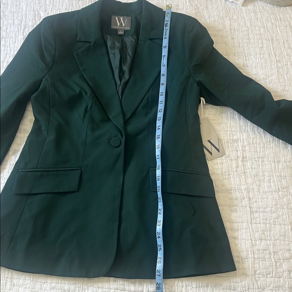 2 piece Worthington Dark Green Blazer and top - Picture 16 of 16